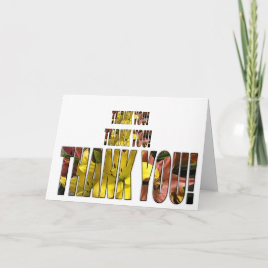 サンキューカード (正面)