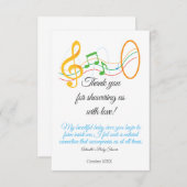 サンキューカード (正面/裏面)