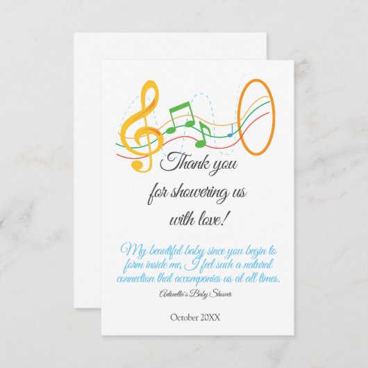 サンキューカード (正面/裏面)