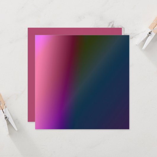 サンキューカード (正面/裏面インサイチュ)