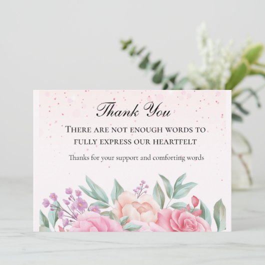 サンキューカード (スタンド正面)