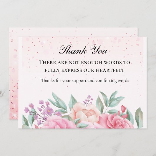 サンキューカード (正面/裏面)