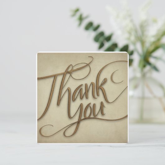 サンキューカード (スタンド正面)