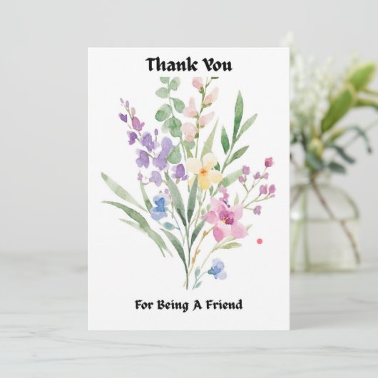 サンキューカード。 (スタンド正面)