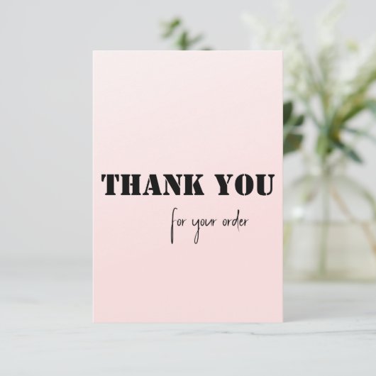 サンキューカード (スタンド正面)