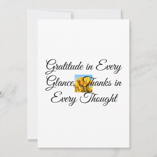 サンキューカード (正面)