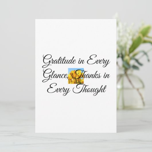 サンキューカード (スタンド正面)