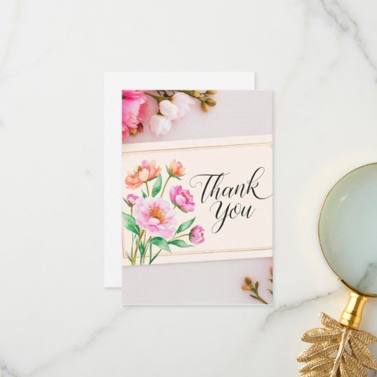 サンキューカード (正面/裏面インサイチュ)