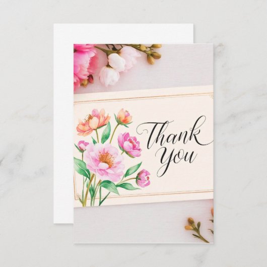 サンキューカード (正面/裏面)