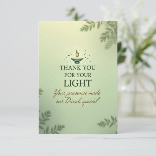 サンキューカード (スタンド正面)