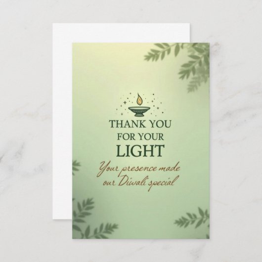 サンキューカード (正面/裏面)