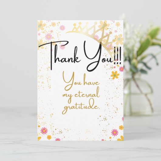 サンキューカード (スタンド正面)