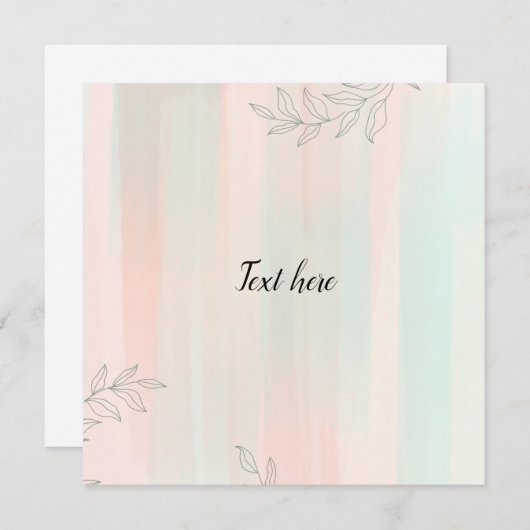 サンキューカード (正面/裏面)