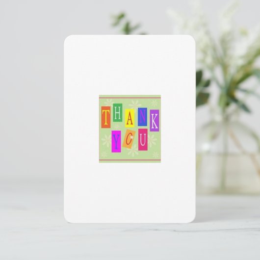 サンキューカード (スタンド正面)