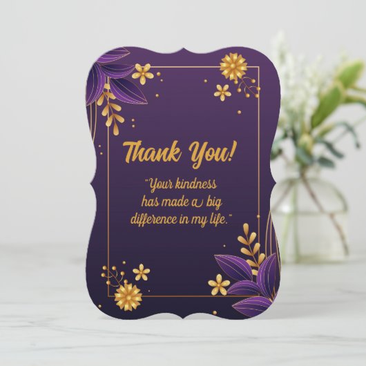 サンキューカード (スタンド正面)