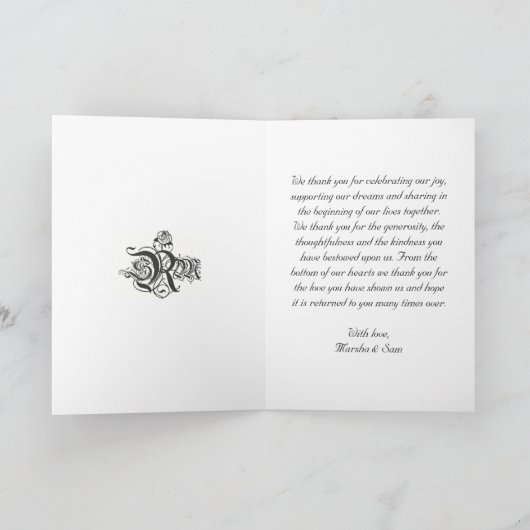 サンキューカード (内部)