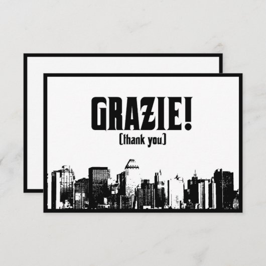 サンキューカード (正面/裏面)