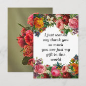 サンキューカード (正面/裏面)