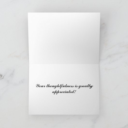 サンキューカード (内部)