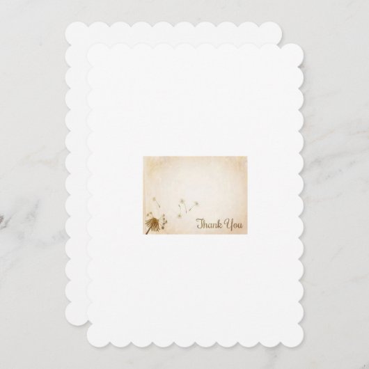 サンキューカード (正面/裏面)