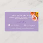 サンキューカード – お客様に最適なTouch 名刺 (裏面)