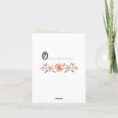 サンキューカード|のヴィンテージの物語の本のベビーシャワー サンキューカード (裏面)