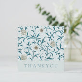 サンキューカード:ウィリアム・モリス:フローラデザイン サンキューカード (スタンド正面)