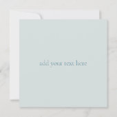 サンキューカード:ウィリアム・モリス:フローラデザイン サンキューカード (裏面)