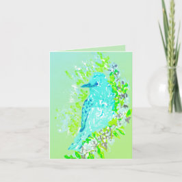 サンキューカード：カナリア サンキューカード