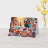 サンキューカード カード (黄色い花)