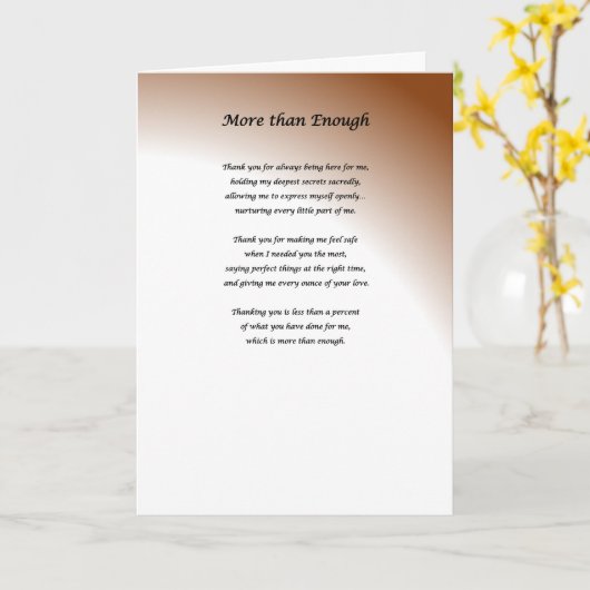 サンキューカード カード (黄色い花)