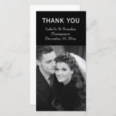 サンキューカード – シャンパンを飲む時間 (正面/裏面)