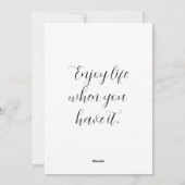 サンキューカード シーズンカード (裏面)