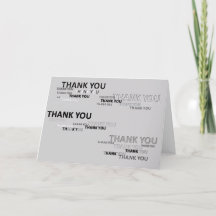 サンキューカード