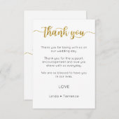 サンキューカード、スクリプトサンキューカード サンキューカード (正面/裏面)