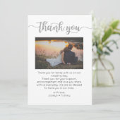 サンキューカード、スクリプトサンキューカード、写真 サンキューカード (スタンド正面)