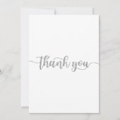 サンキューカード、スクリプトサンキューカード、写真 サンキューカード (裏面)