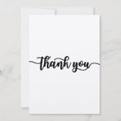 サンキューカード、スクリプトサンキューカード、写真 サンキューカード (裏面)