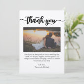 サンキューカード、スクリプトサンキューカード、写真 サンキューカード (スタンド正面)