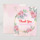 サンキューカード ノートカード (正面/裏面)