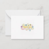 サンキューカード ノートカード (正面)