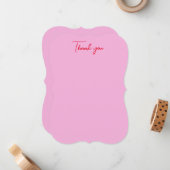 サンキューカード ノートカード (正面/裏面インサイチュ)