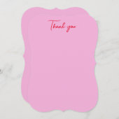 サンキューカード ノートカード (正面/裏面)