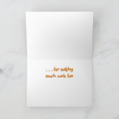 サンキューカード-ハートオン鍵 サンキューカード (内部)