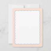 サンキューカード – ピーシー花模様 (裏面)