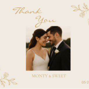 サンキューカード ファミリ、ビジネス、結婚の