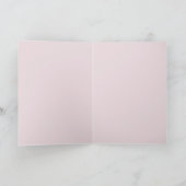 サンキューカード、フォックスグローブ、蜂 サンキューカード (内部)