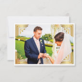 サンキューカード,フォトバック素晴らし,ギャツビー,白金ゴールド サンキューカード (裏面)