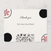 サンキューカード ポストカード (裏面)