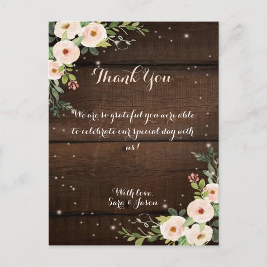 サンキューカード ポストカード (正面)